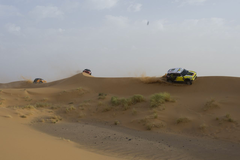 Illustration for article titled Monster Energy X-Raid Ready To Charge Dakar 2014